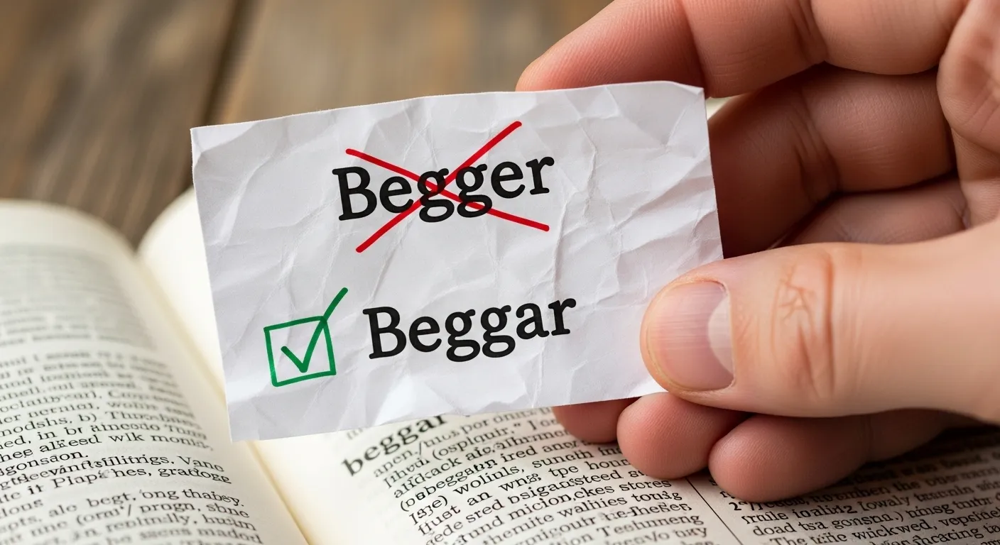 Begger or Beggar