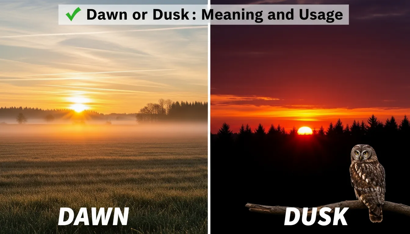 Dawn or Dusk