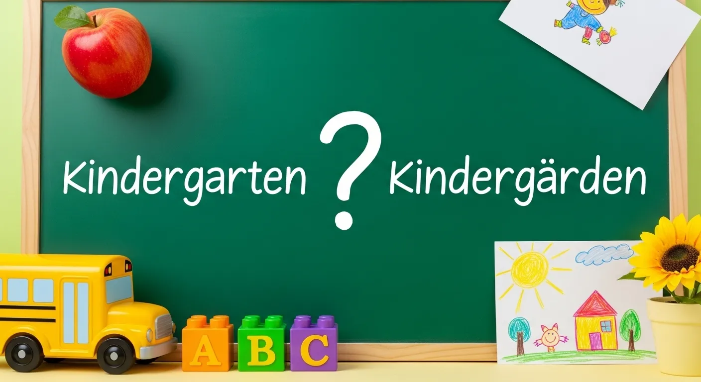 Kindergarden or Kindergarten