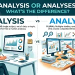 Analyses or Analysis