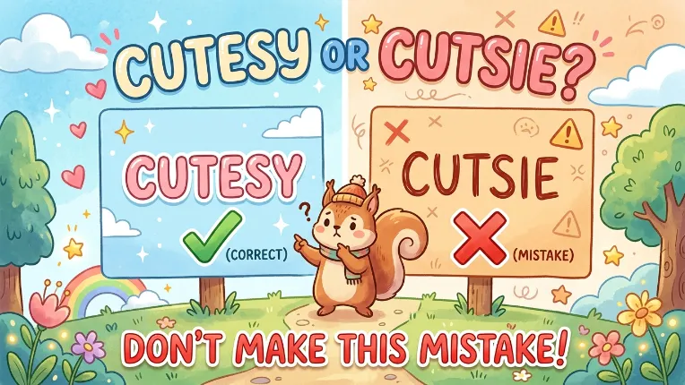 Cutesy or Cutsie