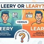 Leery or Leary