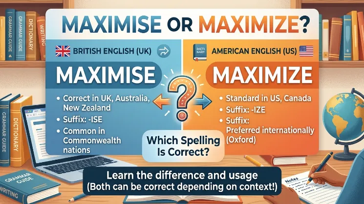 Maximise or Maximize