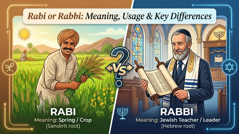 Rabi or Rabbi
