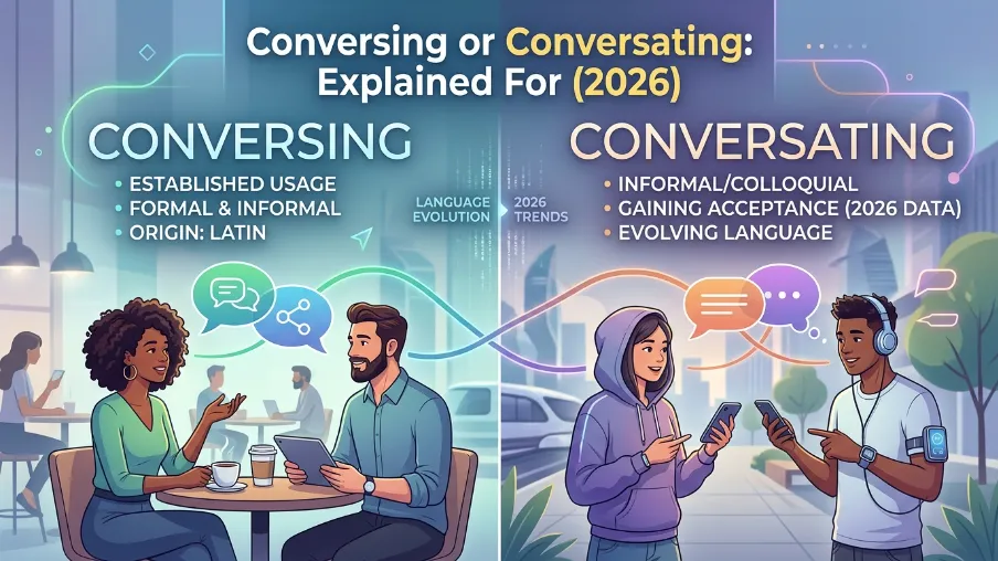 Conversing or Conversating