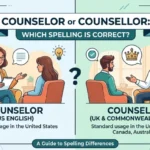 Counselor or Counsellor