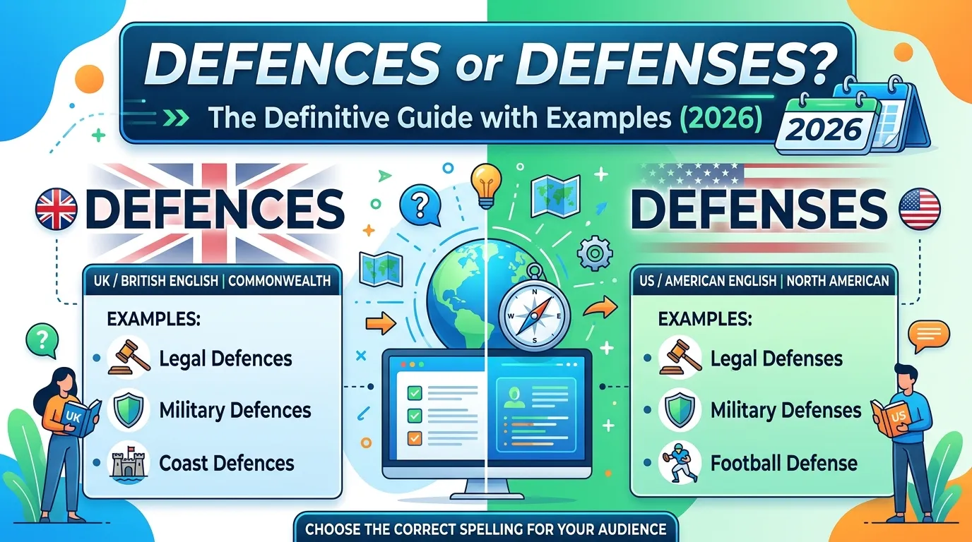 Defences or Defenses