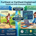 Furthest or Farthest