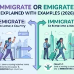 Immigrate or Emigrate