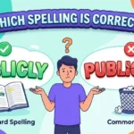 Publically or Publicly
