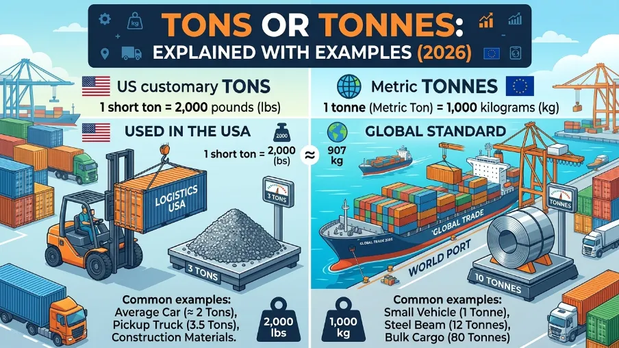 tons or tonnes