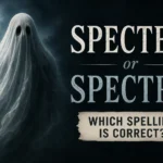 Specter or Spectre