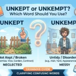 Unkept or Unkempt