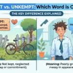 Unkept or Unkempt