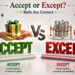 Accept or Except