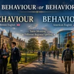 Behaviour or Behavior