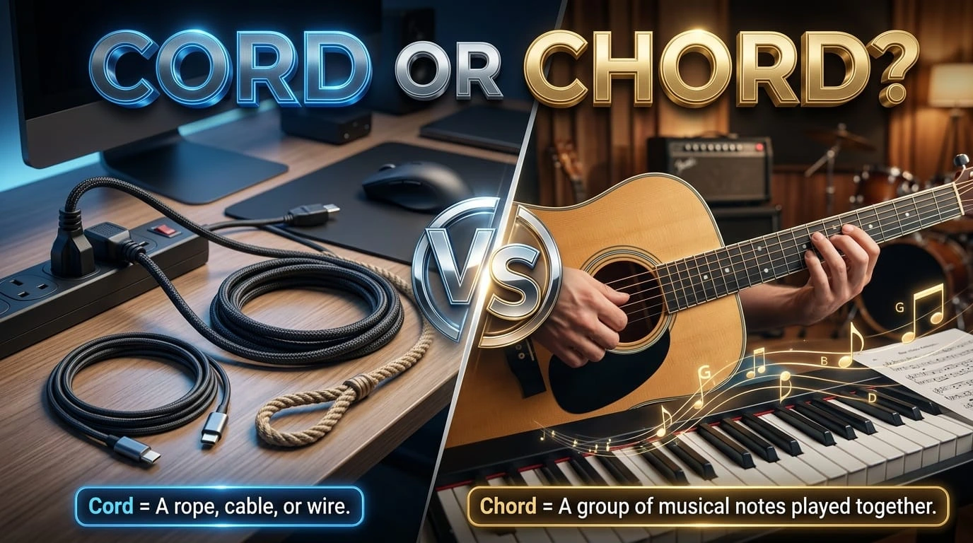 Cord or Chord