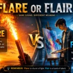 flare or flair