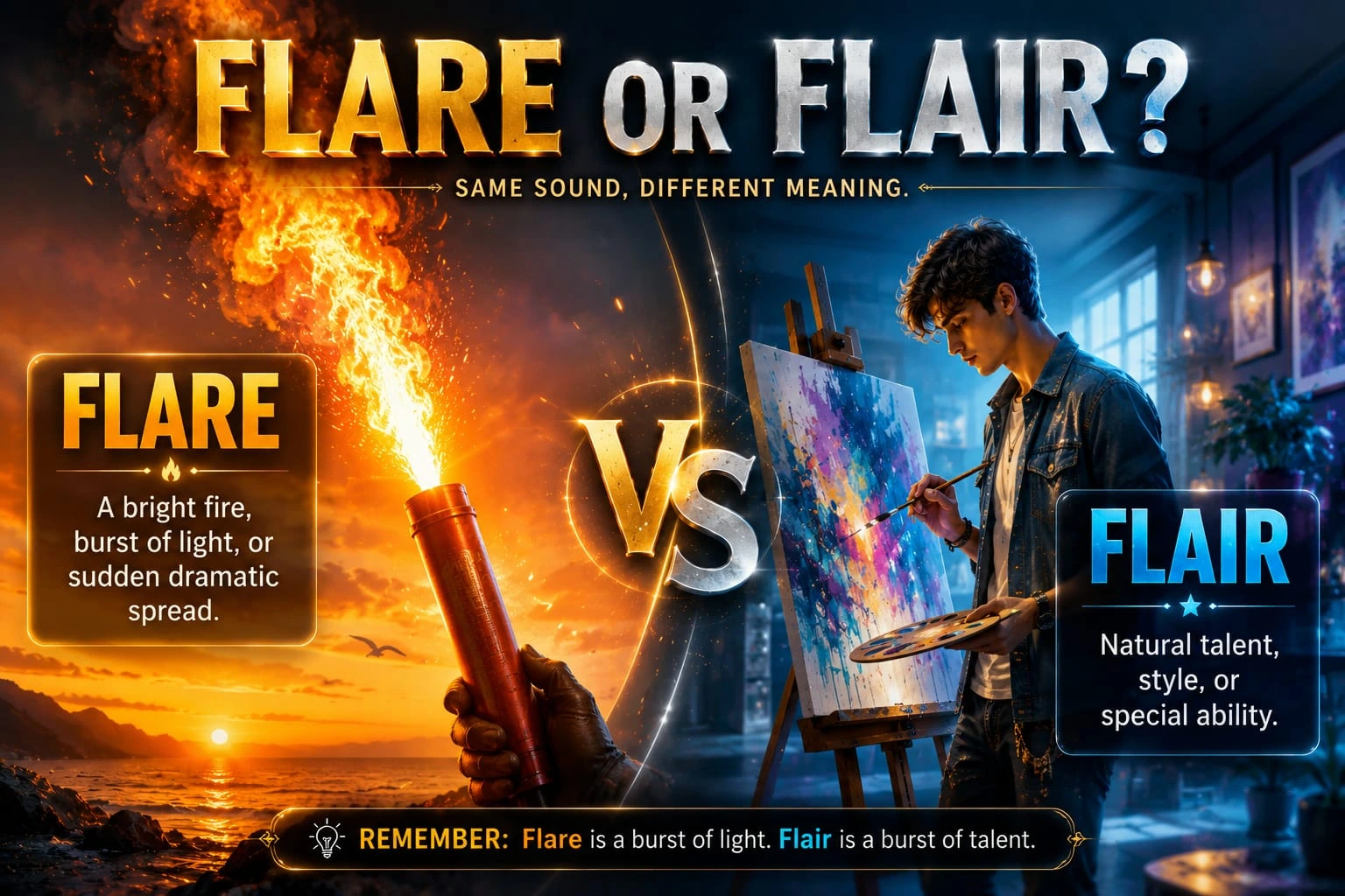 flare or flair