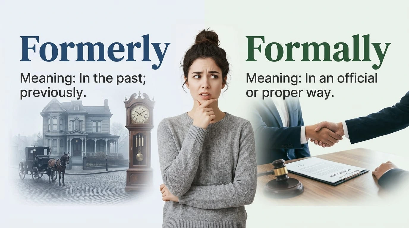 formerly or formally