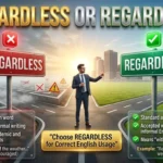 Irregardless or Regardless