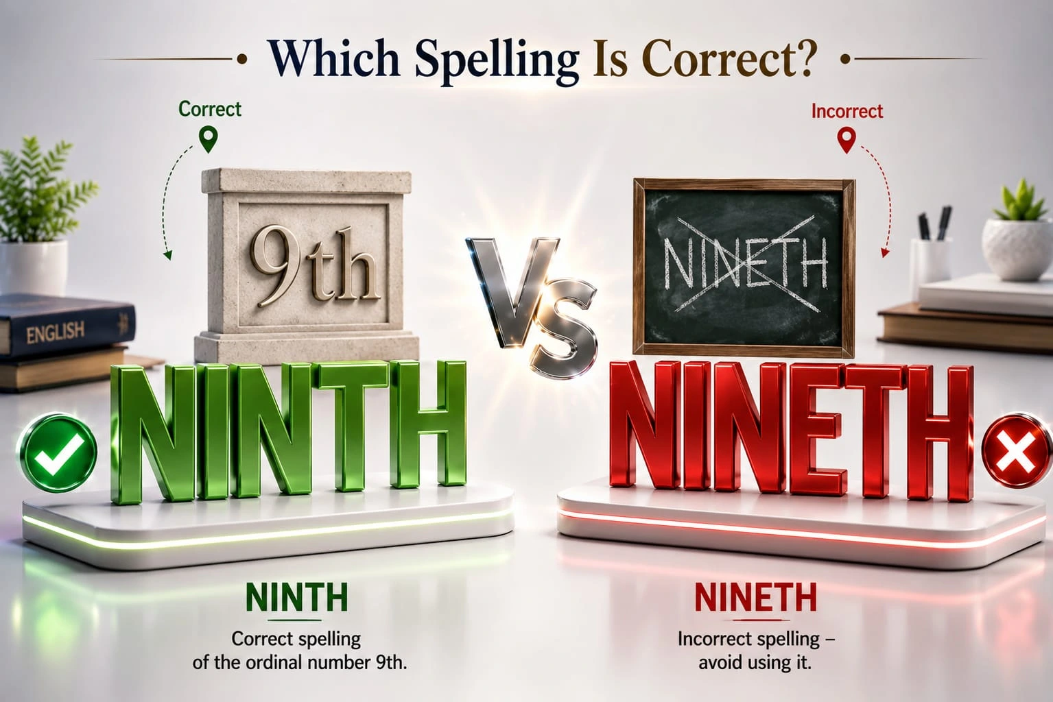 ninth or nineth