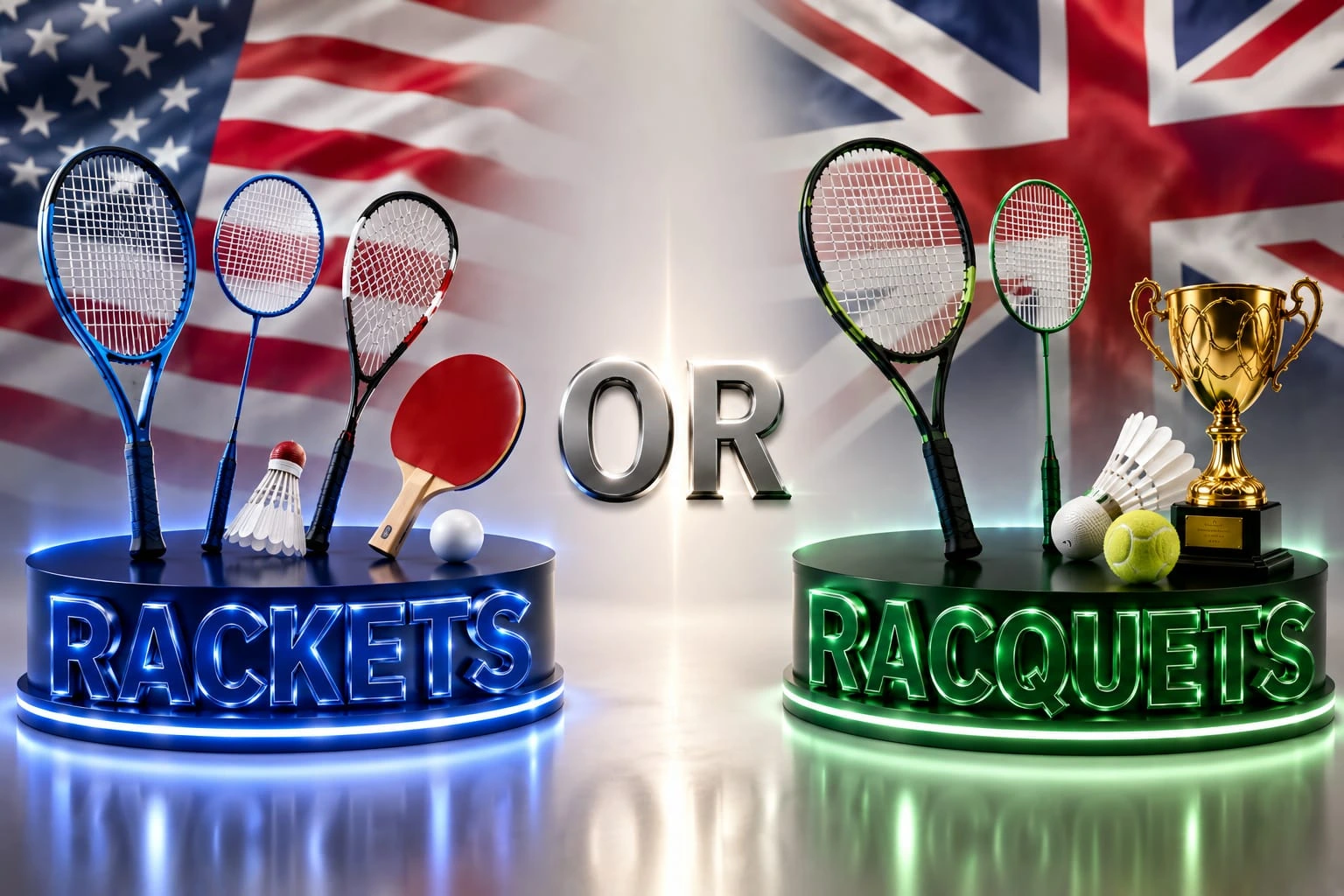 Rackets or Racquets