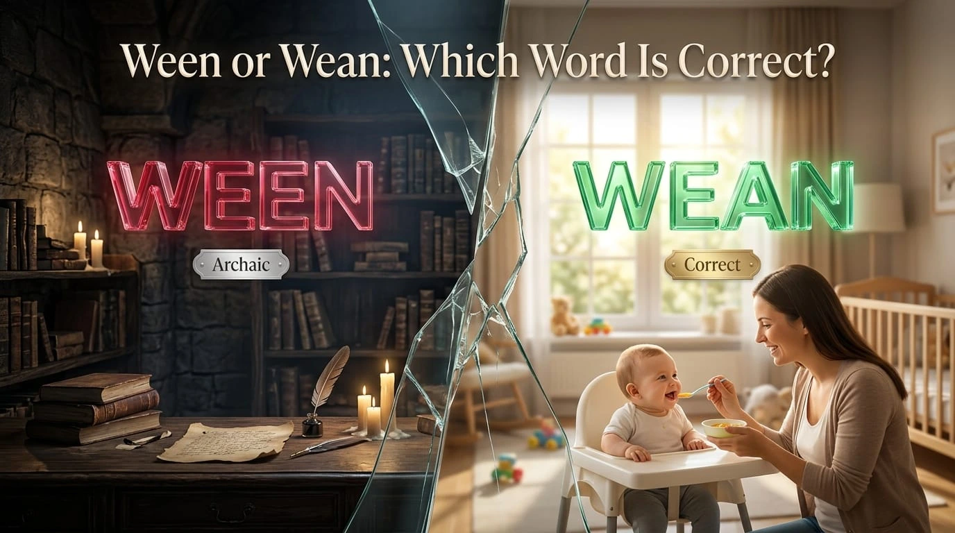 ween or wean